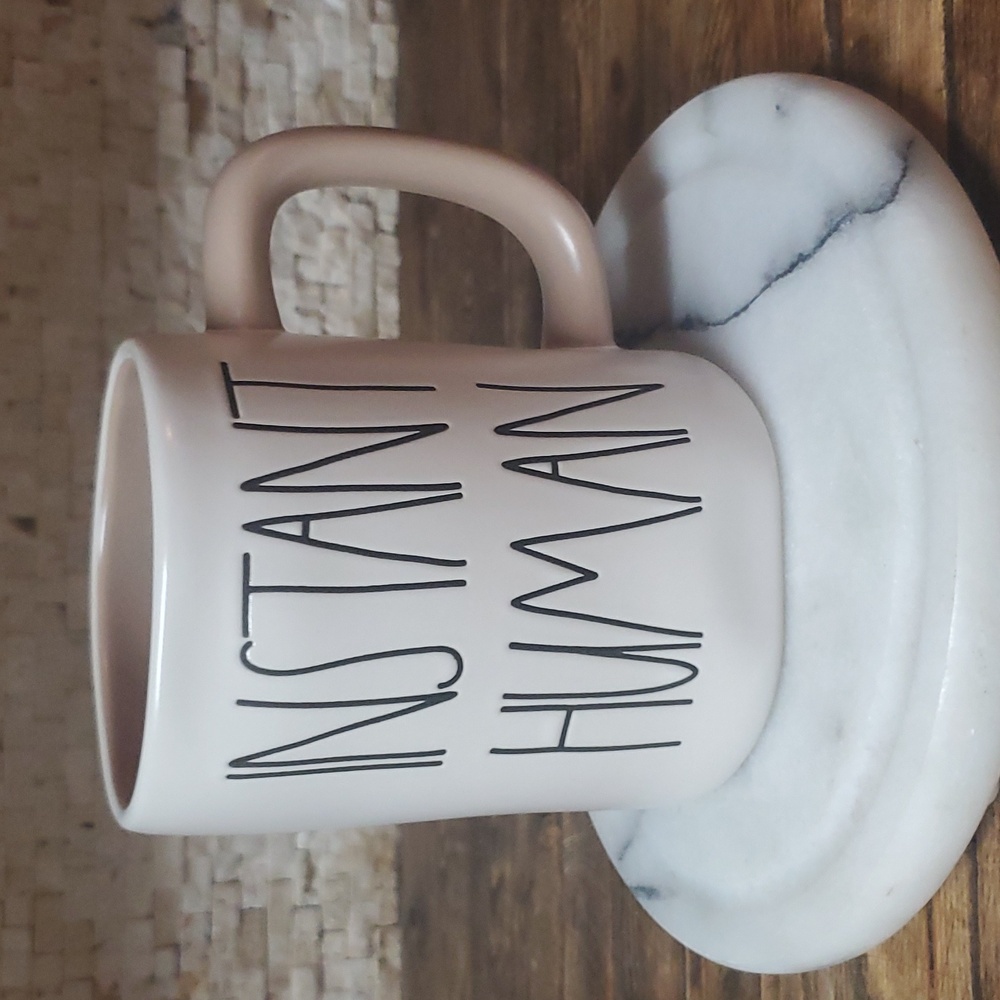 "INSTANT HUMAN" Rae Dunn Mug